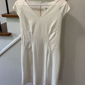 Ladies julia Jordan off white dress. Worn once then dry cleaned